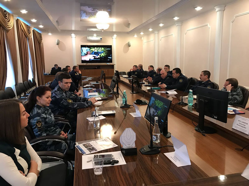 Электронные мишени и тренажеры на семинаре в Санкт-Петербурге