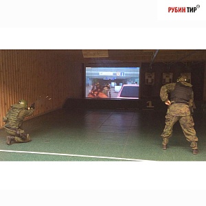 Стрелковая подготовка из боевого пистолета Макарова в лазерном тире Рубин (Видео)