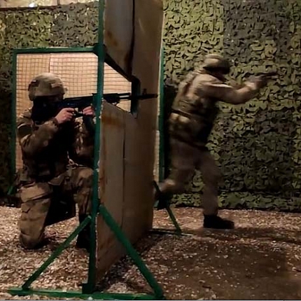 В Бурятии военные оттачивают меткость в интерактивном тире Рубин (Видео)